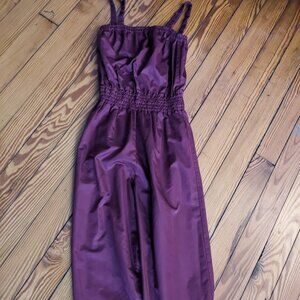 Burgundy woman sauna pants